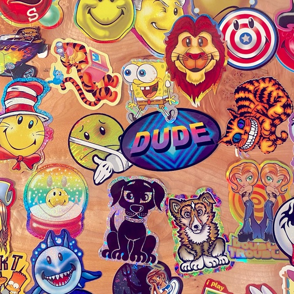 Y2K Early 2000s Vintage Vending Machine Sticker Lot - Picture 7 of 12